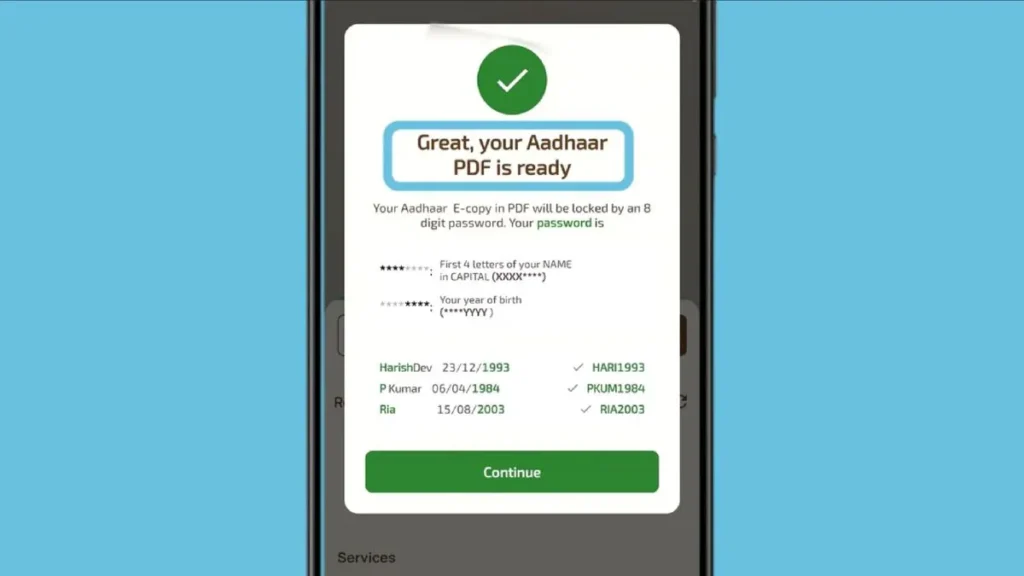 aadhar card download online